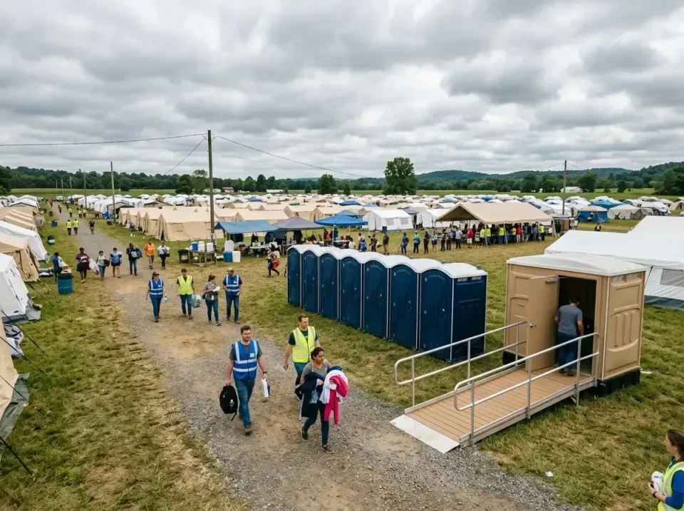 disaster-relief-camp-restrooms-010 — frequently asked questions, Dumpster & Portable Bathrooms Rental in Shawnee, KS